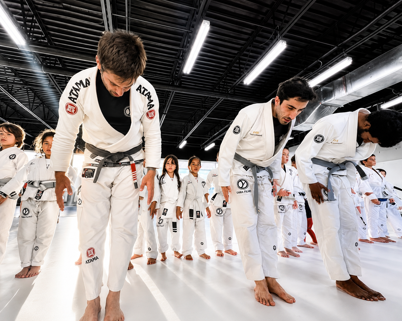 Gama Filho Coral Way academy training floor