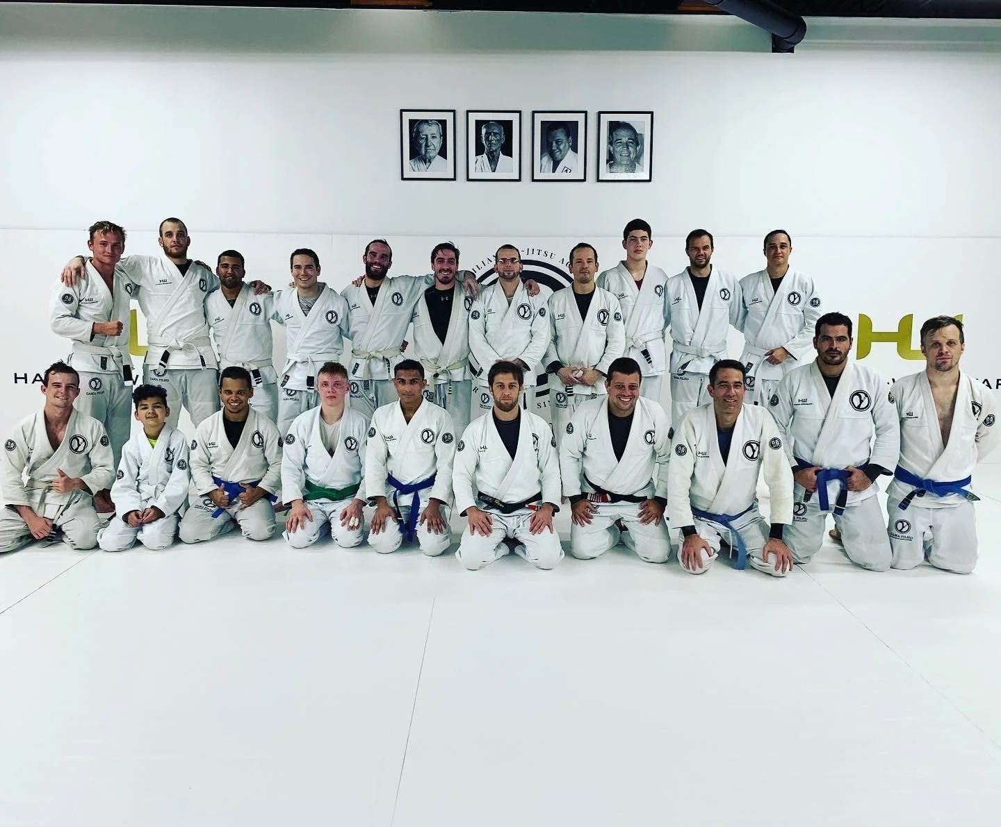 Training at Gama Filho Brazilian Jiu-Jitsu Academy in Miami