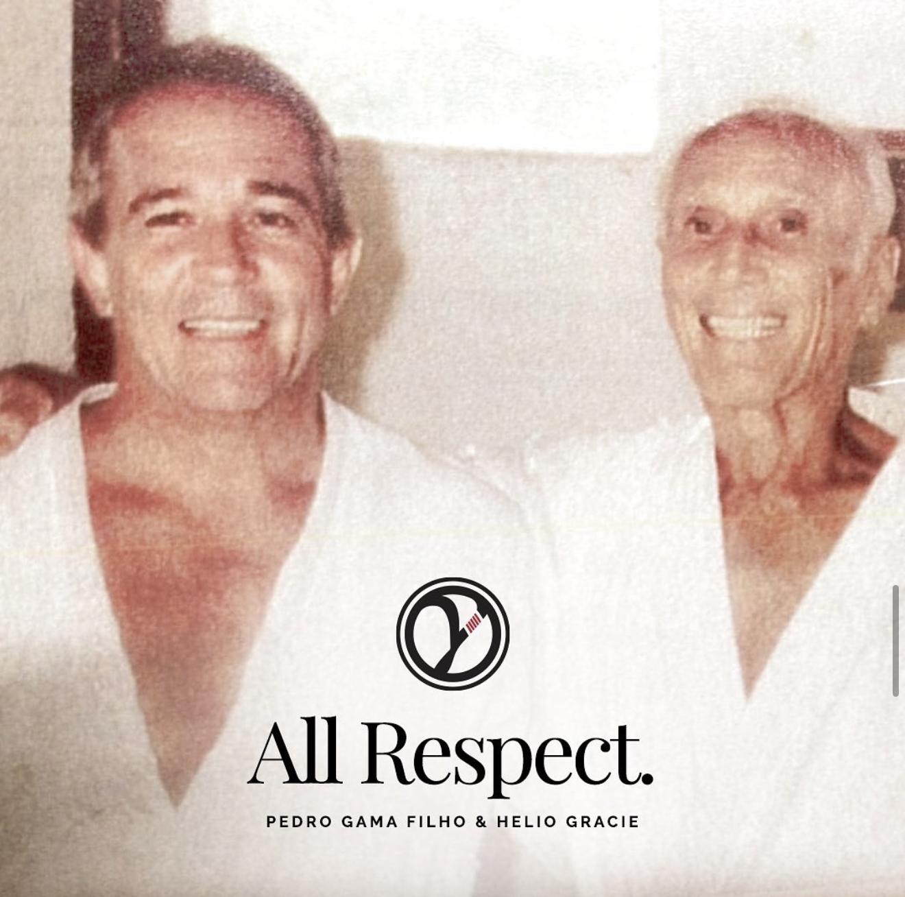 Pedro Gama Filho with Hélio Gracie